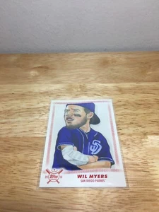2018 Topps Big League Players Caricature Reproductions #SCR-WM Wil Myers! - Picture 1 of 12