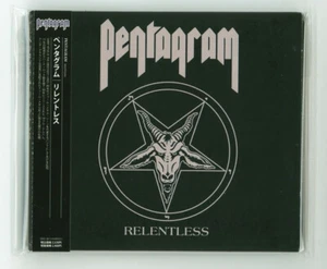 PENTAGRAM Relentless JAPAN CD CDVILED38-OBI 2009 OBI s6839 - Picture 1 of 3