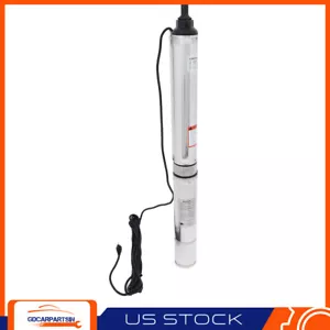 2HP 440FT 220V Submersible Well Pump 42GPM Deep Stainless Steel Water Pump New - Picture 1 of 14