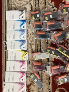32 Ink Cartridges. Expression Photo XP55/750/ 760/850/etcUnopened. Expired - Photo 1/5