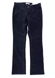 LOFT Women's 00 Tall - NWT$59 - Forever Navy Blue Curvy Boot Cut Corduroy Pants - Picture 1 of 3