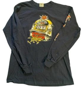 New Found Glory NFG Vintage VEGAS Blue Unisex Small Long Sleeve Shirt - Picture 1 of 5