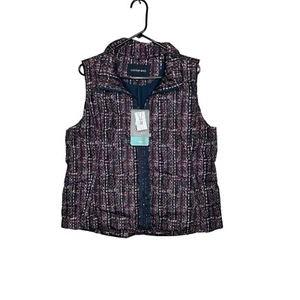 New Lands’ End Womens Down Fill Vest XL  Sweater Down Goose Puffer Full Zip BNWT - Picture 1 of 7