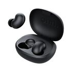 Wireless Earphones with Adaptive Noise Cancellation & Charging Case, Black