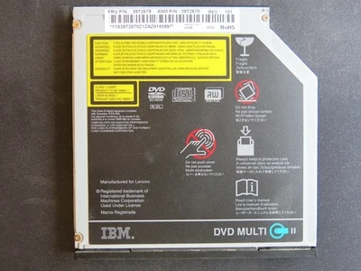 IBM / Lenovo DVD +R /CD-RW MULTI Drive 39T2679 - T60, T61, Z60, R60 Foto 1 de 4