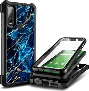 NZND Designed for AT&T Motivate Max (U668AA) Phone Case, Cricket Sapphire - Picture 1 of 6