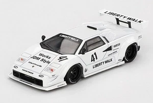 LAMBORGHINI Countach - LB-Works Tokyo Salon - 2024 - white - Mini GT 1:64 - Foto 1 di 6