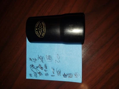 #20 Clark W. Fobes 64 A ствол кларнета Grenadilla обратный конус для буфета - Изображение 1 из 2