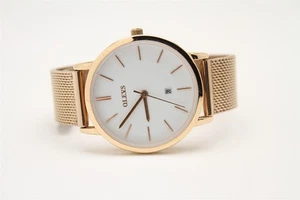 OLEVS 5869L Rose Gold Ladies Quartz Watch NEEDS Battery - Picture 1 of 5