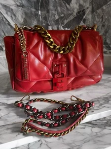 Steve Madden Chevy Red Shoulder Bag $98 Value - Picture 1 of 13