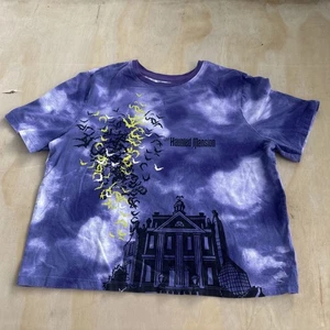 Camiseta Disney Mansión Embrujada Para Mujer Talla Grande Púrpura Halloween Espeluznante - Imagen 1 de 7