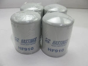 (4) Hastings HF910 Oil Filter Replaces PH3973 51601 L34733 LFP2238 812684 BT348 - Picture 1 of 3