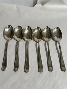 Juego de 6 cucharadas vintage Rogers 1881 - Imagen 1 de 5