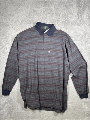 Suéter masculino Club Room algodão leve malha contraste inverno marfim tamanho XL - Imagem 1 de 4