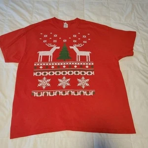 Gildan XL unisex festive Christmas tee - Picture 1 of 6