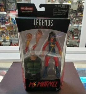 HASBRO - MARVEL LEGENDS - MS. MARVEL - BAF - SANDMAN - MISB - Picture 1 of 9