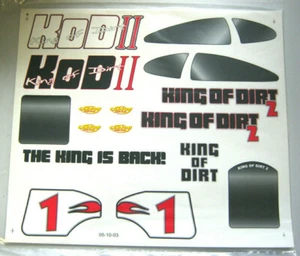 Carson 05-10-03 Dekorbogen King of Dirt 2 - Bild 1 von 1