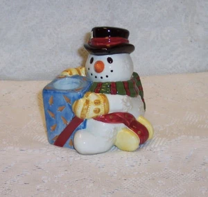 SOPORTE PARA VELAS FROSTY FOLKS FITZ & FLOYD - Solo 1 - Imagen 1 de 2