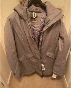 Completely New Icepeak size 20 Verena Parka Bnwt Grey Size 48 cost over £100 - Picture 1 of 6
