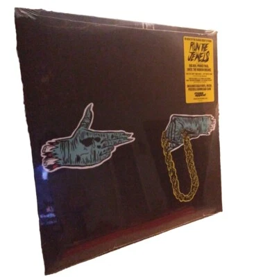 New Run The Jewels- Run The Jewels Vinyl LP Excellent Vinyl Factory Sealed Bonus - Image 1 of 4