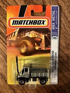 NIP Matchbox Mercedes-Benz Unimog U300 (MBX Metal) Silver 2007 - Picture 1 of 2