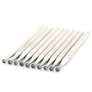 30Pcs Diamond Grinding Head 1.5 and 2.0mm SPHERICAL CONCAVE Jade Carving Burrs - Picture 1 of 10