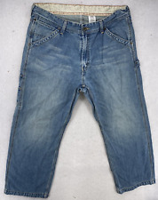 Levi's Men's Size 36x30 877 Med Wash Denim Straight Leg High Rise Jeans y2k