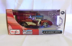 MAISTO CUSTOM SHOP 1957 CHEVROLET CORVETTE 1/24 SCALE DIECAST - Picture 1 of 8