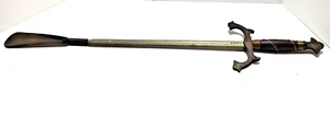 Vintage Metal 24'' Shoe Horn Sword Shape - Picture 1 of 9