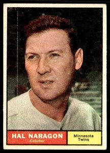 1961 Topps #92 Hal Naragon VGEX-B111R4