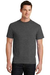 Port & Company PC55 Men's Cotton/Poly Core Blend 50/50 T-Shirt S-6XL Plain Tee - Picture 1 of 29