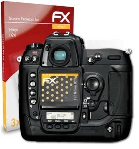 atFoliX 3x Film Protection d'écran pour Nikon D2X mat&antichoc - Photo 1 sur 9