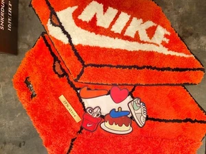 NIKE Sneaker Box Mat Rug Entrance Mat Interior Carpet inspired by the Nike Box - Picture 1 of 9
