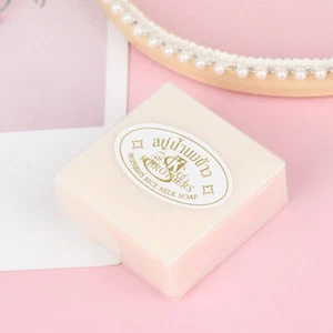 60g Rice Milk Soap Handmade Whitening Face Hand Bathing Soap Collagen Antia-*- - Imagen 1 de 12