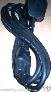 2M RED ELÉCTRICA DEL REINO UNIDO ENCHUFE DE 3 PINES A IEC C15 HOT TV PS CABLE XBOX, CABLE DE ALIMENTACIÓN DE CA, RECONECTABLE - Imagen 1 de 7