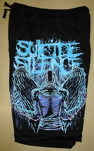 Suicide Silence Baumwollshorts Jogginghose Deathcore Metallband kostenlose Größe Neu! - Bild 1 von 1