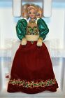 Vintage 1995 Porcelain Barbie Doll - Holiday Jewel - New in Box
