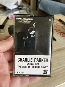 charlie parker original bird the best of bird on savoy Rare Cassette Tape Be-bop - Picture 1 of 6