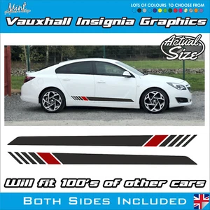 Vauxhall (Opel) Insigina VXR SRI Seitenstreifen Aufkleber Sticker Vinyl Grafik 003 - Bild 1 von 5