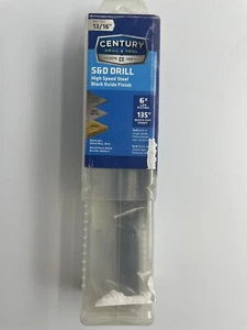 13/16" Silver & Deming 1/2" Reduced Shank Drill Bit - Century Drill & Tool 47352 - Picture 1 of 3