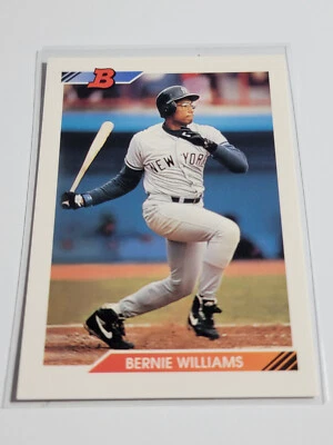 BERNIE WILLIAMS  1992 Bowman #407.  YANKEES - Image 1 of 2