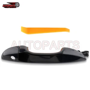 Black Front LH Exterior Outer Door Handle w/Key Hole For Toyota Corolla 2014-18 - Bild 1 von 10
