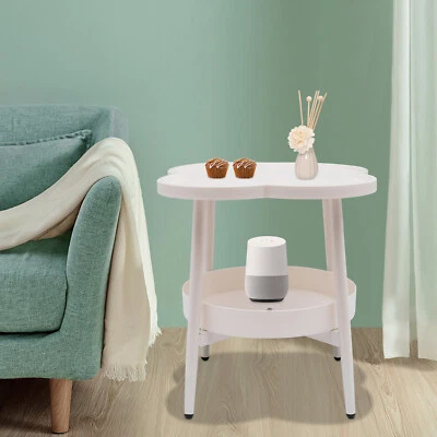 Office Floor Mount End Table Home Coffee Table Sofa Side Snack Table       US - Image 1 of 4