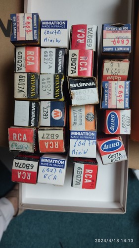 Tube électronique 6AK6 GE - Neuf D'origine (NOS) Dans Sa Boîte, Faites Offre