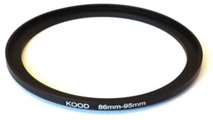 STEP UP ADAPTER 86MM-95MM STEPPING RING 86MM TO 95MM 86-95 FILTER ADAPTER - Picture 1 of 1