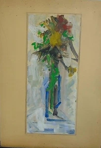  Arnold Blome "Straussunkraut" ca. 1944, Ölgemälde, Stillleben - Picture 1 of 6