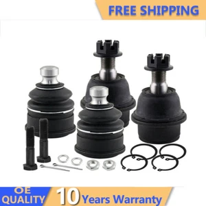 Front Upper Lower Ball Joint Assembly for GMC Envoy Chevy Trailblazer SSR 4PCS - Picture 1 of 8