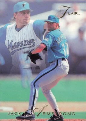 Jack Armstrong 1993 Flair #46 Florida Marlins - Image 1 of 2