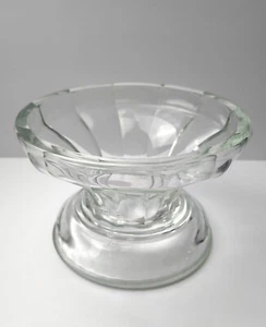 Vintage Clear Heisey(?) Bowleschalenständer im Kolonialstil aus Glas - Bild 1 von 15