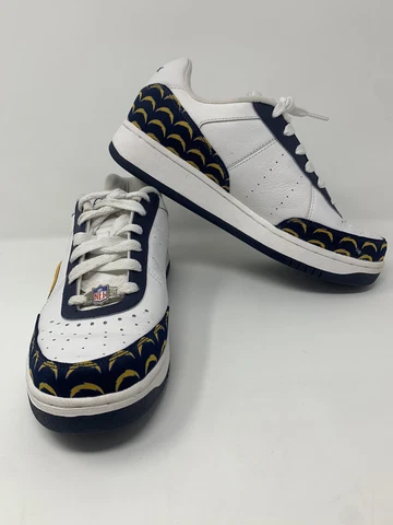 RBK Reebok NFL San Diego/LA Chargers  Sneakers Shoes Size 9 Cover